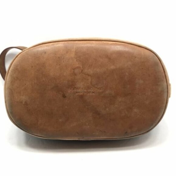 Dooney and Bourke Cabrio Small Bucket Bag Canvas Leather Black - Picture 5 of 10